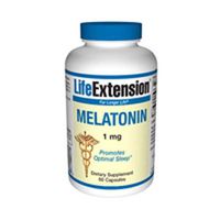 Life Extension - Melatonin - 1 Mg - 60 Caps (Pack of 6)