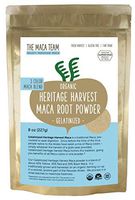 The Maca Team Tri-Color Organic Gelatinized Maca Root Powder, Vegan, GMO-Free and Fair Trade, 8 oz, 25 Servings