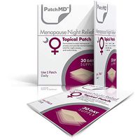 PatchMD - Menopause Night Topical Patch - Natural Nightly Menopause Topical Patch - eases Headaches, sleeplessness, Night Sweats, hot Flashes, Anxiety & Mood Swings - 30 Day Supply