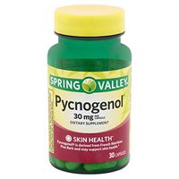 Spring Valley Pycnogenol, 30 mg, Skin Health, 30 Capsules (Pack of 2)