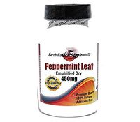 Peppermint Leaf 450mg Emulsified Dry * 90 Caps 100% Natural - by EarhNaturalSupplements