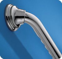 Home care by Meon Chrome Secure mount Anchor System, Secure Grab Bar Installation, Chrome Finish To Create A Bright, Highly Reflective (1 Each)