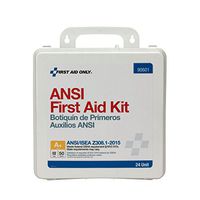 First Aid Only 90601 24 Unit ANSI A+ First Aid Kit, Plastic, Weatherproof