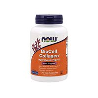 Now Supplements, BioCell Collagen® Hydrolyzed Type II, Clinically Validated, 120 Veg Capsules