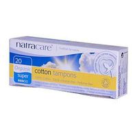 Natracare Tampons Super 2 Boxes, 20 ct (40 Tampons Total) by Natracare