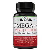 Purified Fish Oil Super Concentrated, no Fishy Aftertaste, Burp-Less, Non-GMO Premium Fish Oil