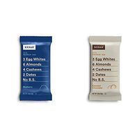 RXBAR, Blueberry, Protein Bar, 1.83 Ounce Breakfast Bar with Coconut Chocolate, Protein Bar, 1.83 Ounce (12 count)