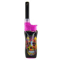 Windproof Flame Utility Torch Lighter Fashion Designs - Black Sugar Skull