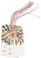 Rifle Paper Winter Berries Gift Tags, Set of 10