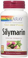 Solaray Silymarin Special Formula Seed 550 mg VCapsules, 60 Count