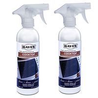 Bayes High-Performence Cooktop Daily Cleaner and Protectant Spray - Cleans, Shines and Protects Ceramic Glass and Enamel Cooktops - 16oz (2 Pack)