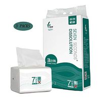 3-Ply Facial Tissues Soft Pure Paper Towels for Household and Office, 3 Packs