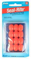 Flents Kid's Silicone Ear Plugs C265 6 Pairs (Color May Vary)