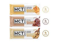 MCT Co, MCTBar, Low Sugar Protein Bar Variety Pack, Caramel Sea Salt, Cookie Dough, Cocoa, Non-GMO, 1.34 oz, Pack of 12