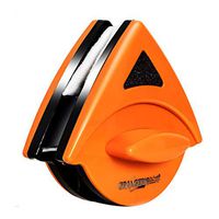 Happy Time Glass Cleaner Double-Sided Window Cleaning Artifact Double Layer Hollow Glass Wiper Single Layer High Building Glass Cleaner Tool,A