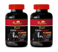 Energy Supplements for Working Out - Female LIBIDO Booster - Female Sex Health - 2 Bottles (120 Capsules)