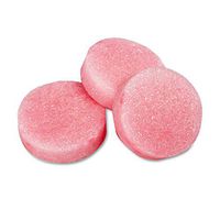 Urinal Deodorizer Blocks, 3oz Block, Cherry Fragrance, 144 Blocks/Carton