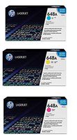 HEW HP 648A CE261A CE262A CE263A Print Cartridge CP4025 CP4525 Color Set CYM