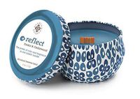 Root Candles Seeking Balance Beeswax Blend Candle, 4-Ounce, Reflect: Tonka & Cedarwood