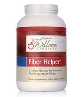 Fiber Helper - High Quality Oat Beta Glucan, Psyllium & Arabinogalactan Soluble Fibers for Digestive Health, Detoxification, Heart Health (525 Grams)