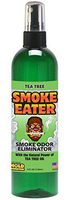 Smoke Eater - Breaks Down Smoke Odor at The Molecular Level - Eliminates Cigarette, Cigar or Pot Smoke On Clothes, in Cars, Boats, Homes, and Office - 4 oz Travel Spray Bottle (Tea Tree Oil)