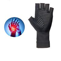 Medex Lab Inc Orthopedic Arthritis Compression Gloves All Day Relief (2 Black)