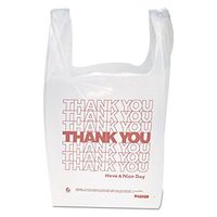 IBSTHW1VAL - quot; Thank Youquot; Handled T-Shirt Bags