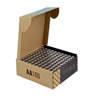 Mightycell Alkaline AA Battery Multipack, 100 Count