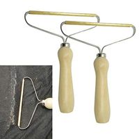 Lint Roller, Portable Lint Remover Clothes Fuzz Shaver Lint Remover Laundry Cleaning Tools Hairball Manual Epilator Clothes Shaver 2Pcs Khaki 17.5x14cm