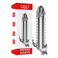 IGIFT Household Necessities Reusable Reinforced Crystal Delay Sleeve (QttQ Orange)