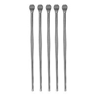 5 Pcs Stainless Steel Ear Pick Wax Curette Remover Cleaner Care Tool Earpick zsjhtc