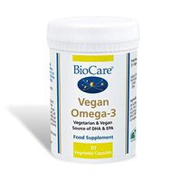 Bio Care Vegan Omega - 3 (Algal DHA & EPA) 60 Capsules