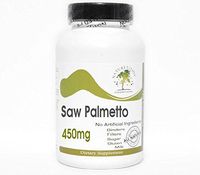 Saw Palmetto 450mg ~ 100 Capsules - No Additives ~ Naturetition Supplements