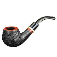 FULUSHOU Mediterranean Briar Wood Tobacco Pipe, Delicate Carved Tobacco Pipe 2