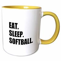 3dRose 180444_8 Mug, 11oz, Yellow/White