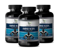 Muscle Mass Weight Gainer - Amino ACIDS Extra Strength 1000MG - l-theanine Supplement - 3 Bottles 300 Capsules