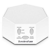 LectroFan Classic White Noise and Fan Sound Machine for Sleeping Adults & Kids - 20 Unique Non-Looping Sounds - Sleep Sound Machine for Adults - Compact Sleep Machine for Office, Home, & Nursery, FFP