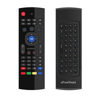Calvas MX3-M Air Mouse MX3 Remote Control with Voice 2.4G RF Wireless Keyboard For tx3 mini A95X X96 T95Z Plus Android TV Box - (Color: MX3-M)