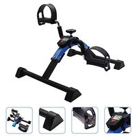 Wuzhengzhijia Upper and Lower Extremity Rehabilitation Training Equipment, LED Rehabilitation Training Machine, Foldable Counting Band Meter Bicycle Bicycling Hand and Foot Training Equipment