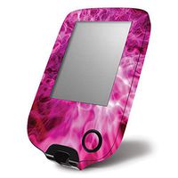 MightySkins Skin Compatible with Abbott Freestyle Libre - Red Mystic Flames | Protective, Durable, and Unique Vinyl Decal wrap Cover | Easy to Apply, Remove, and Change Styles | Made in The USA