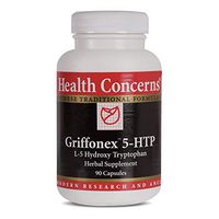 Health Concerns - Griffonex 5-HTP - Chinese Herbal Supplement - Mood Support and Headache Relief - with L-5Htp (5-Hydroxytryptophan) Extracted from Griffonia Seeds - 90 Count