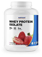 Nutricost Whey Protein Isolate (Strawberry) 5LBS