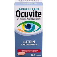 BAUSCH & LOMB OCUVITE with Lutein! 120 Tablets Eye Care