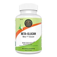 Beta Glucan Extract from Shiitake Mushroom Extract Veggie Capsules Boost Immune System, Protect Heart (Non-GMO & Gluten Free) Weight Loss, Reduces Cholesterol