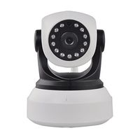 IP Camera, HD WiFi Security Camera Surveillance System Video Recording Sonic Recognition P2P Pan & Tilt Remote Motion Detect Alert with Two-way Audio and Night Vision (White)