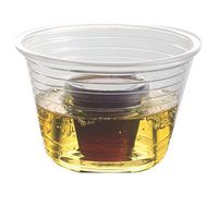 Yoshi Ware EMI Clear Party Bombers Shot Cup - 25 per Pack - 20 Packs per case.