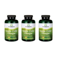 Swanson Apple Cider Vinegar - High Potency 625 mg 180 Caps 3 Pack