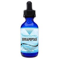 Absonutrix Serrapeptase Enzyme 120 Servings - 4 Fl oz - Large Bottle - Anti oxidant 250000 spu per Serving - Easy Absorption