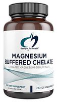 Magnesium Buffered Chelate by Designs for Health - Magnesium Supplement, 300 mg TRAACS Magnesium Bisglycinate Chelate Buffered - Supports Sleep, Energy, Relaxation - Non GMO and Gluten Free (120 Caps)