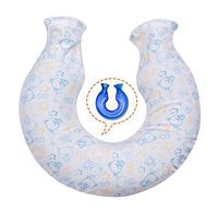 Transparent U-Shaped Hot Water Bottle,Hot Therapy for Neck, H3